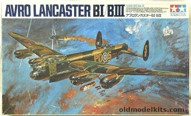 Tamiya 1/48 Avro Lancaster BI/BIII, MA120 plastic model kit